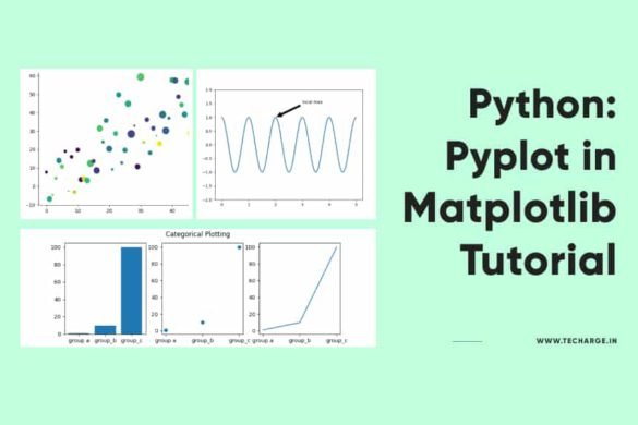 Python : Introduction To Matplotlib Library Tutorial - TECHARGE
