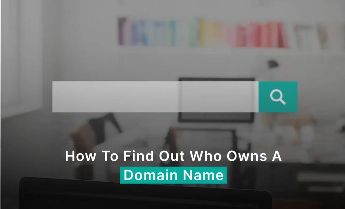 How to Find Out Who Owns a Domain Name